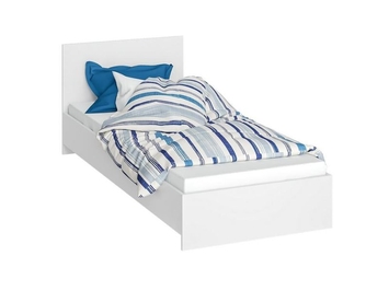 Односпальная кровать Адайн (белый)