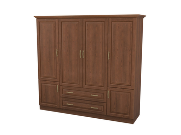 Шкаф распашной 4-х створчатый с ящиками Эдем Шкаф распашной 4-х створчатый с ящиками Эдем