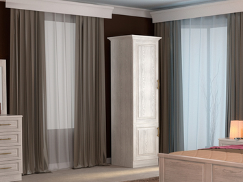 Шкаф распашной 1-но створчатый Эдем Шкаф распашной 1-но створчатый Эдем