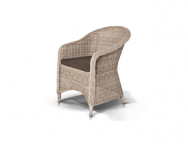 Кресло из ротанга 4SIS Равенна белый (Арт.YH-C1103W)