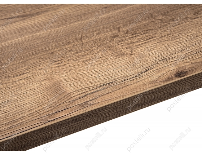 Стол Эльпатия 150 дуб галифакс/черный матовый (Арт. 368657) столешница