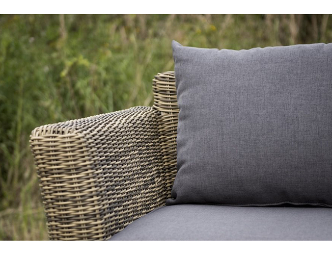 Кресло из ротанга 4SIS Капучино серо-желтый (Арт.YH-C1130W-3)