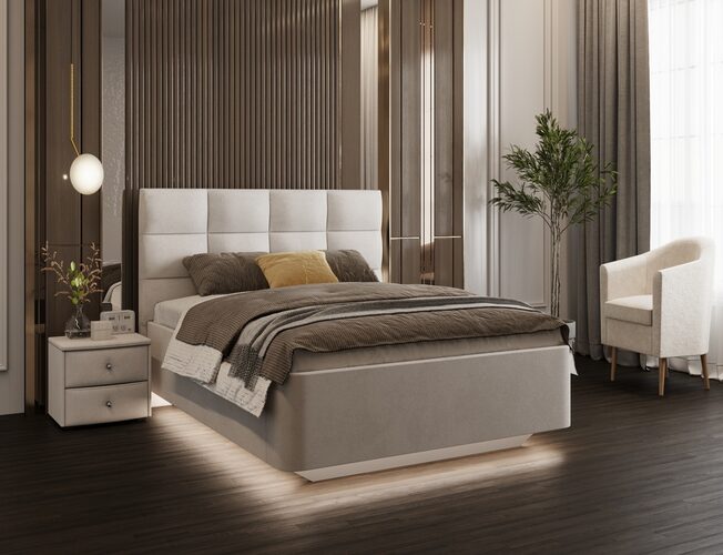 Подсветка парящего царгового пояса