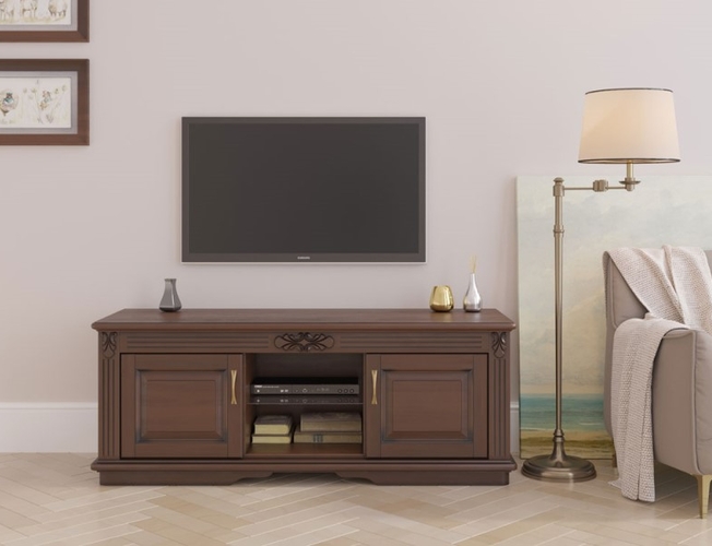 Тумба Дримлайн под ТВ Палермо с распашными дверцами