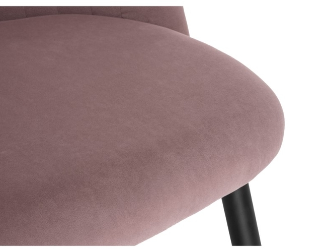 Стул на металлокаркасе Gabi 1 light purple/black (Арт.15085)