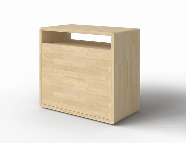 Комод Droom 2-береза Natura