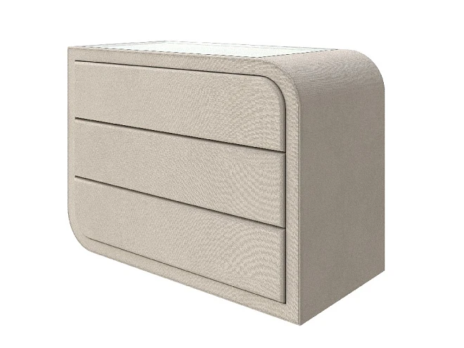 Комод Luna Велюр (Ultra Песочный)